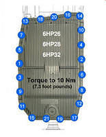 ZF6HP26 PAN BOLTS TORQUE SPEC CHART